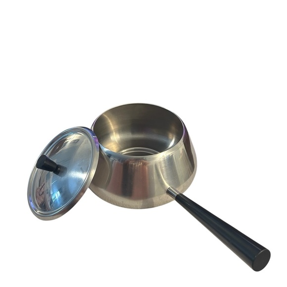 Vintage Spring Inox Swiss Fondue Pot - Mid-Century Modern Charm - Picture 8 of 10